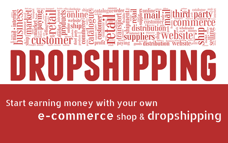 Ganhe um rendimento adicional em linha com o seu próprio sítio Web de comércio eletrónico baseado em dropshipping